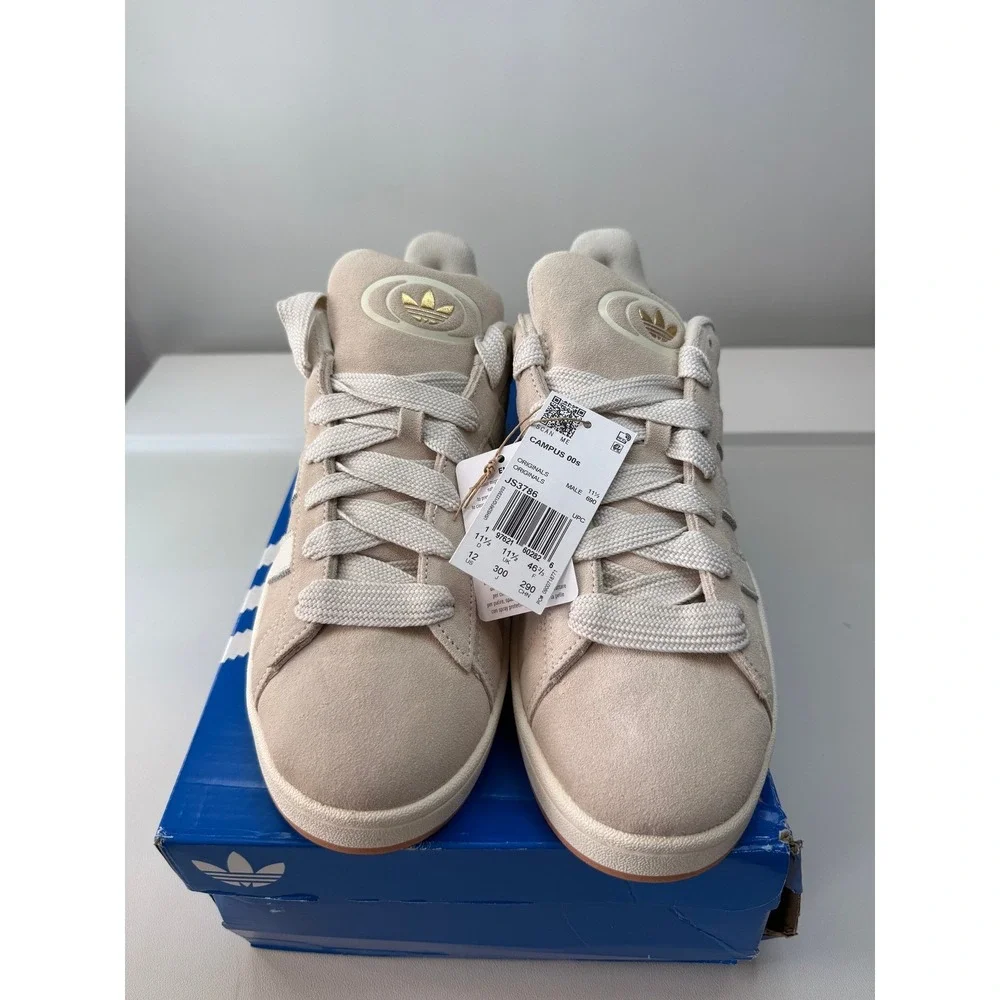 Adidas Originals Campus 00s Aluminum White Green Mens JS3786 Size 12 NEW
